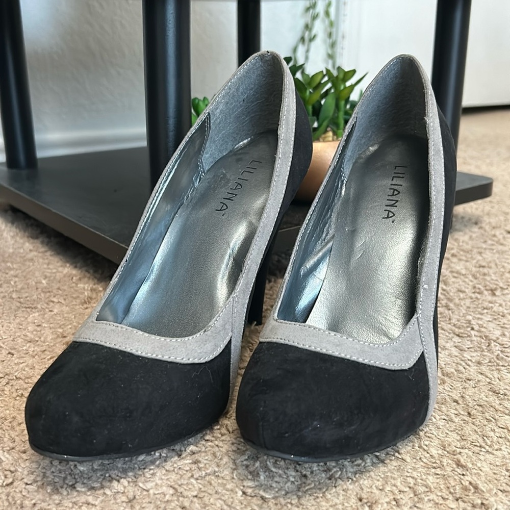 LILIANA almond toe high heels size 7.5